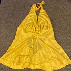 Frederick’s of Hollywood Vintage Halter Mini Dress/Top